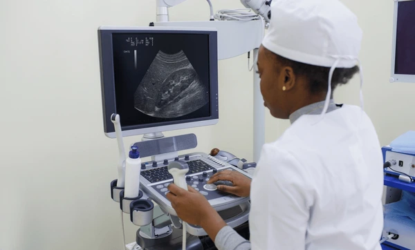 Radiography or Sonography